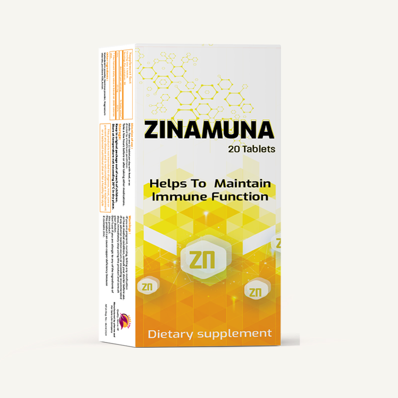 Zinamuna tablets